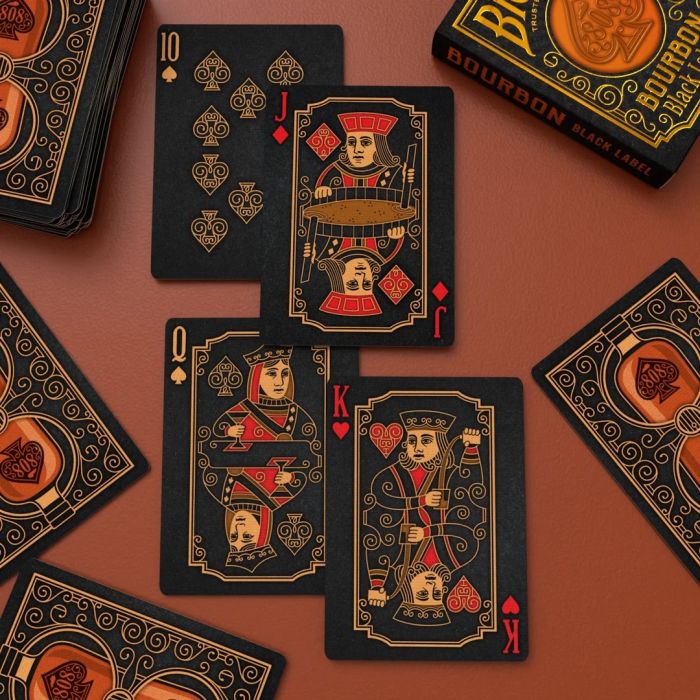 Bicycle Playing Cards Bourbon, Black Label Playing Cards