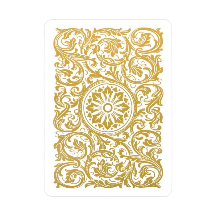 Copag Elite 100% Plastic Playing Cards – Poker Size Jumbo Index Gold (Single Deck)