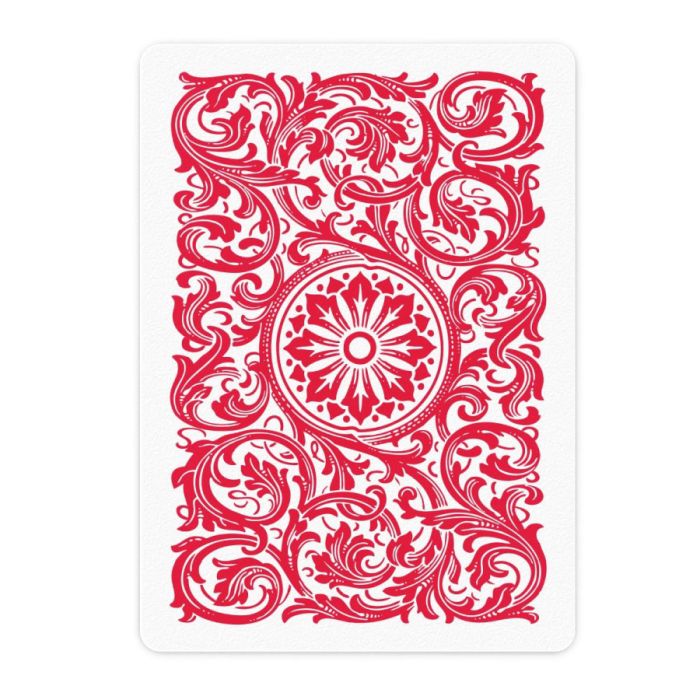 Copag Elite 100% Plastic Playing Cards – Poker Size Jumbo Index Red (Single Deck)