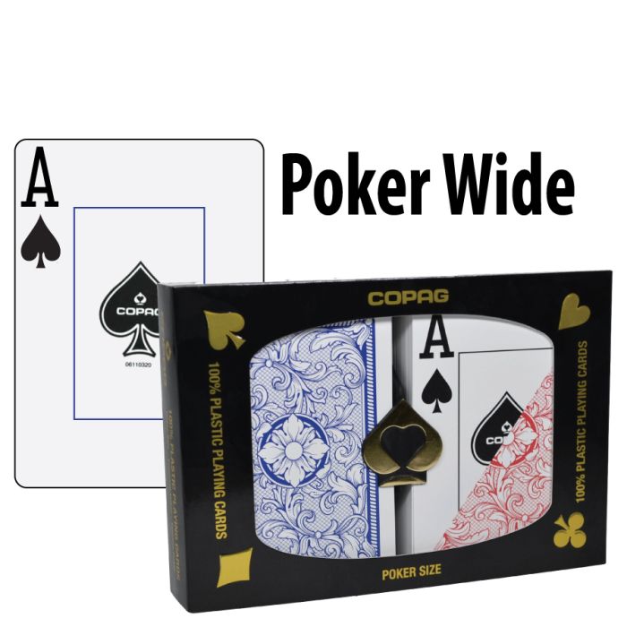 Copag Playing Cards Legacy Design Poker Red/Blue  Jumbo Index