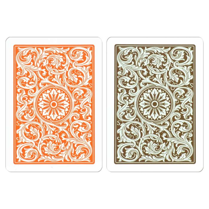 Copag Playing Cards Elite Poker Orange/Brown Regular Index