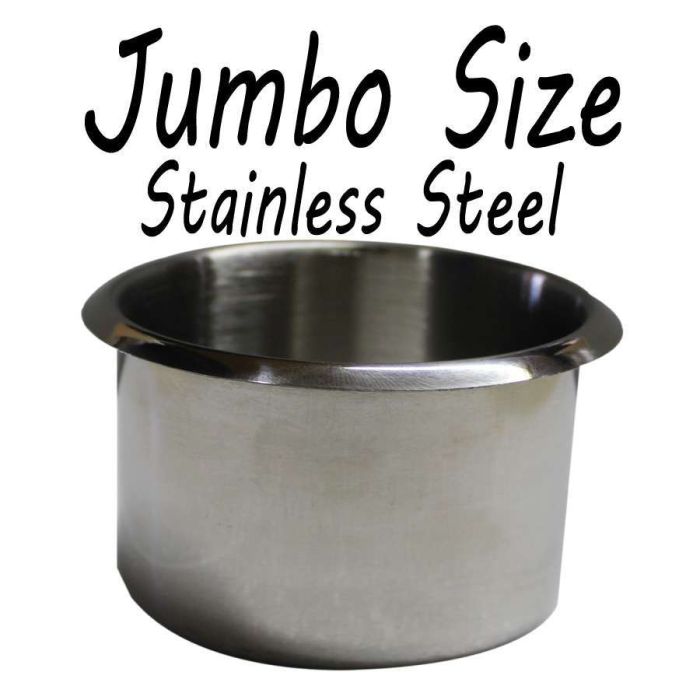 Stainless Steel Jumbo size Cup Holder Pack of 10