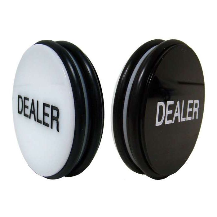 3 Inch Large Double Sided Texas Holdem Poker Dealer Button
