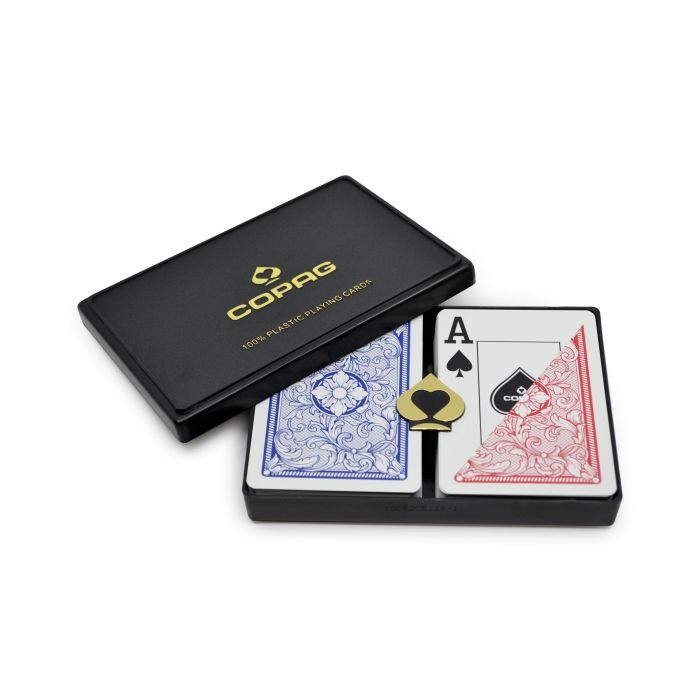 Copag Playing Cards Legacy Design Poker Red/Blue  Jumbo Index