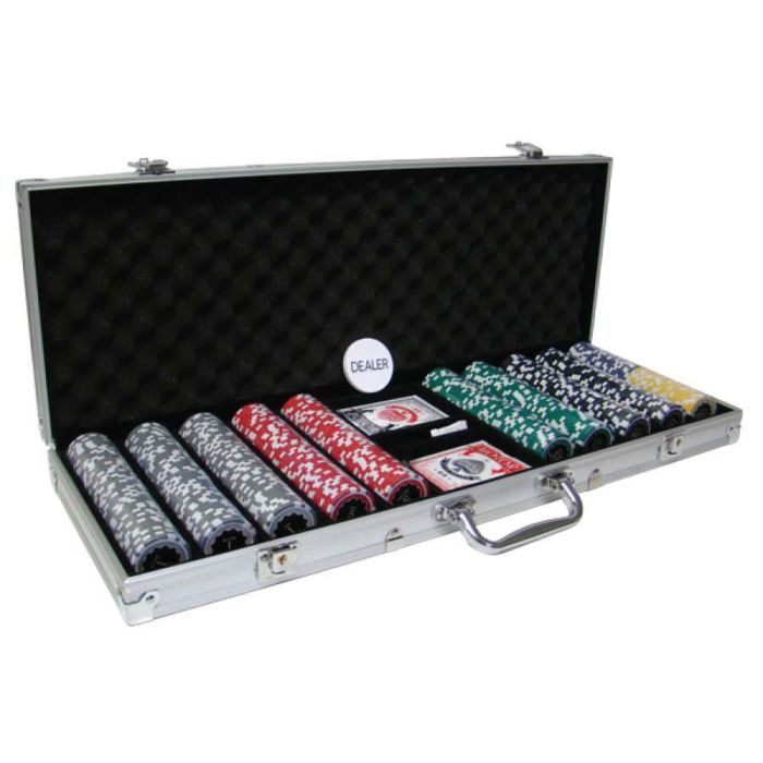 Eclipse Poker Chips 500 W/ Aluminum Case