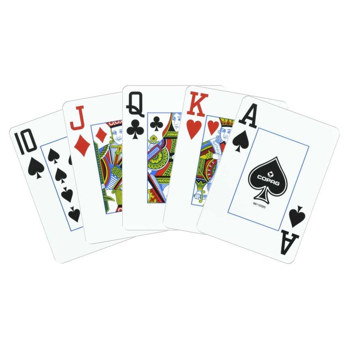 6-Deck Copag Blackjack Playing Cards CASINO Grade Paper Cards  All Red