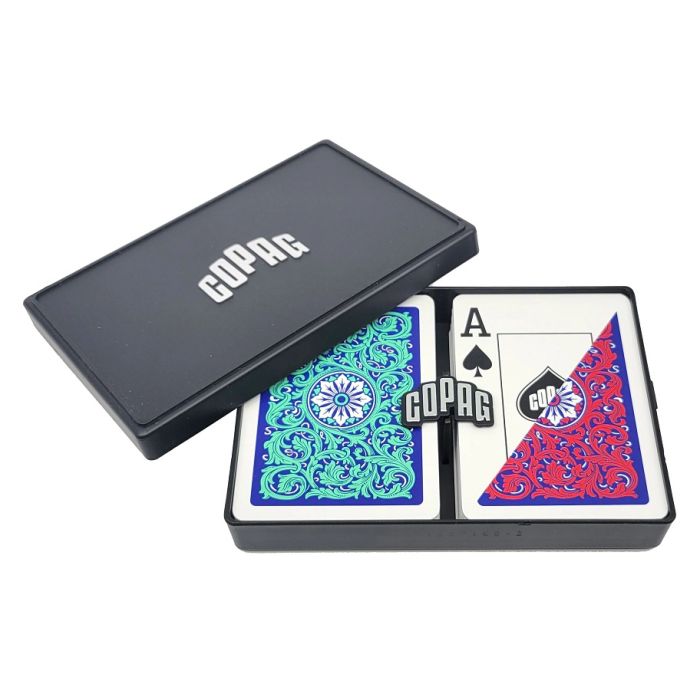 Copag Playing Cards Neoteric Poker Green/Red Jumbo Index