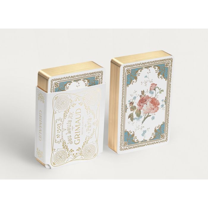 Grimaud Playing Cards Pack Jeu Louis XV °1503 : 1 decks of 54 cards : Dolphin Blue