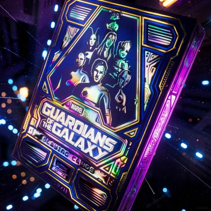 Guardians of the Galaxy Playing Cards by Theory11 Premium playing cards inspired by Marvel Studios’ 