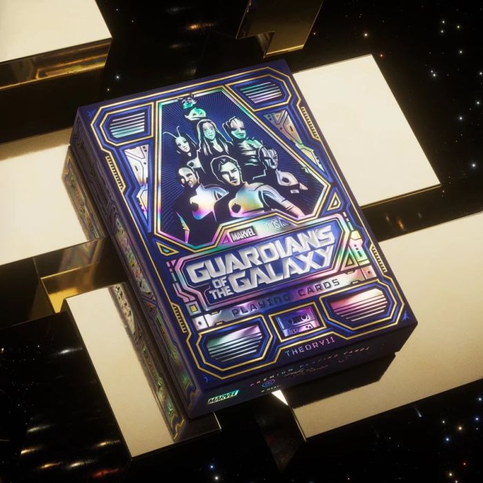 Guardians of the Galaxy Playing Cards by Theory11 Premium playing cards inspired by Marvel Studios’ 