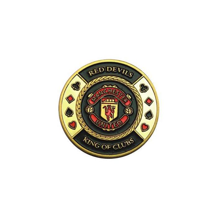 Poker Protector Card Guard Cover in Capsule :  Red Devils Manchester United