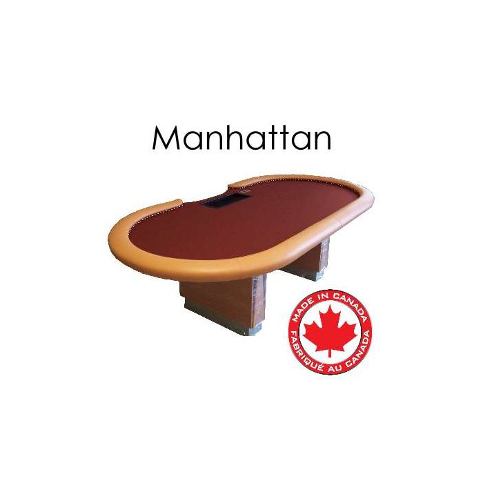 Custom Built Poker Table : Manhattan Table