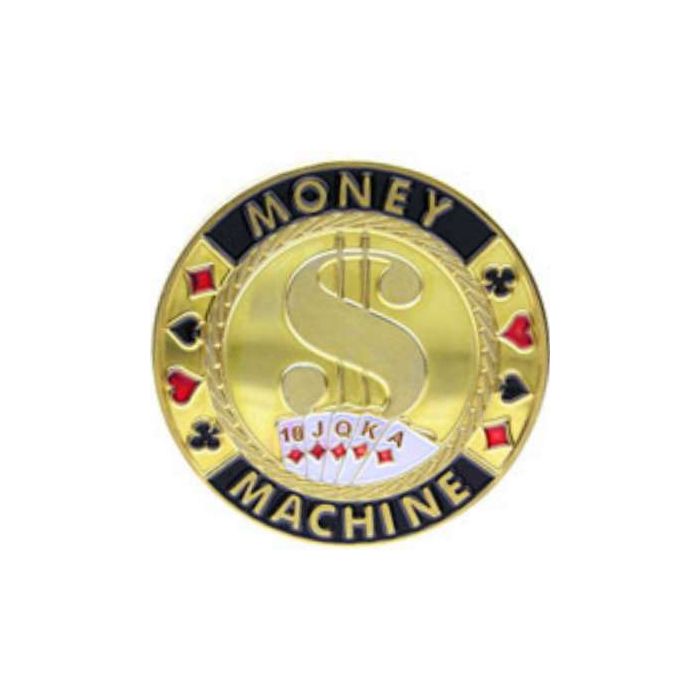 Poker Protector Card Guard Cover in Capsule :  Money Machine