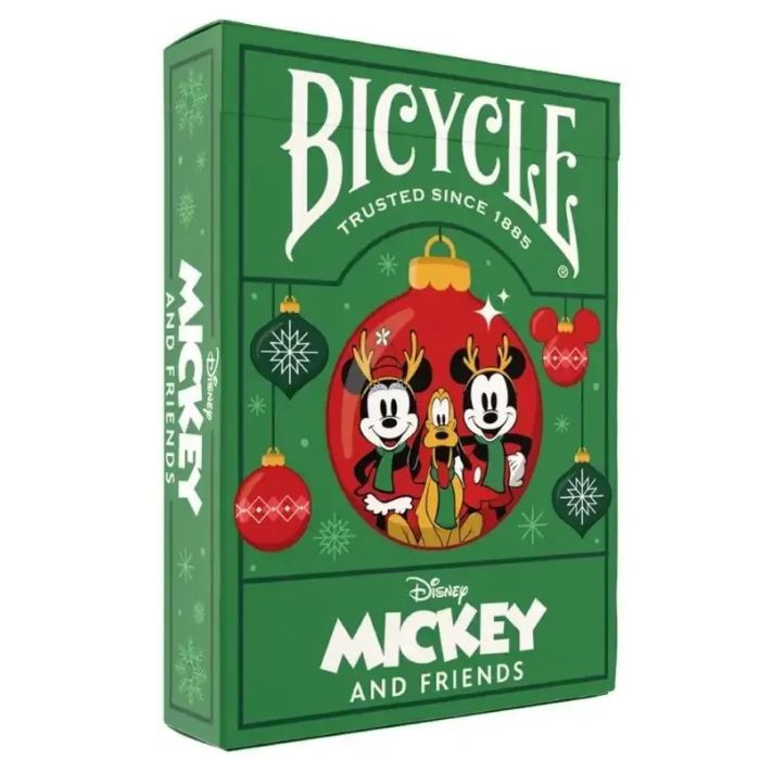 Bicycle Playing Cards Disney Mickey and Friends Holiday