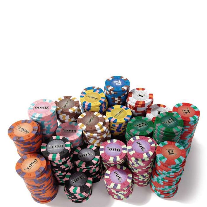 Nexgen Pro Classic Poker Chips 300 W / Aluminum Case 