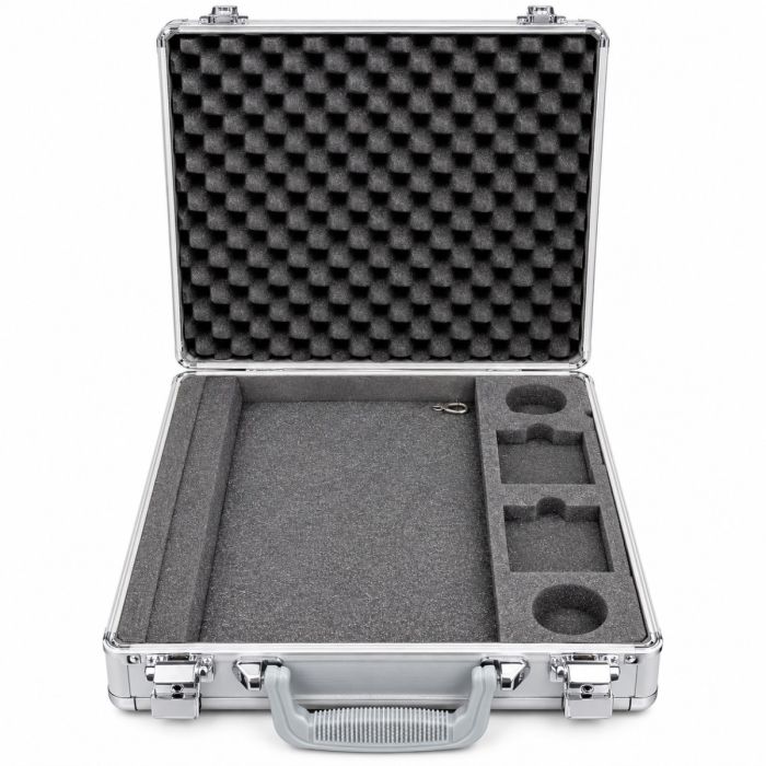 500 Count Aluminum Poker Chip Case, 5 Racks, Lockable Carrying Storage Box