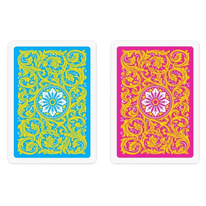 Copag Playing Cards Neoteric Poker Pink/Yellow Jumbo Index