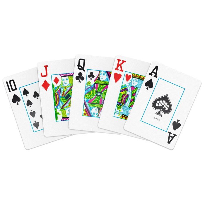 Copag Playing Cards Neoteric Poker Green/Red Jumbo Index