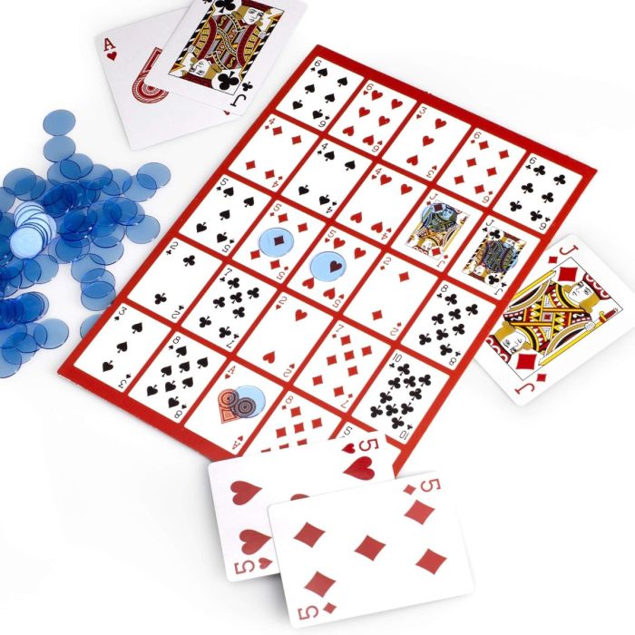 Poker Keno Game Set – 12 Player Boards, 200 Chips & Playing Cards