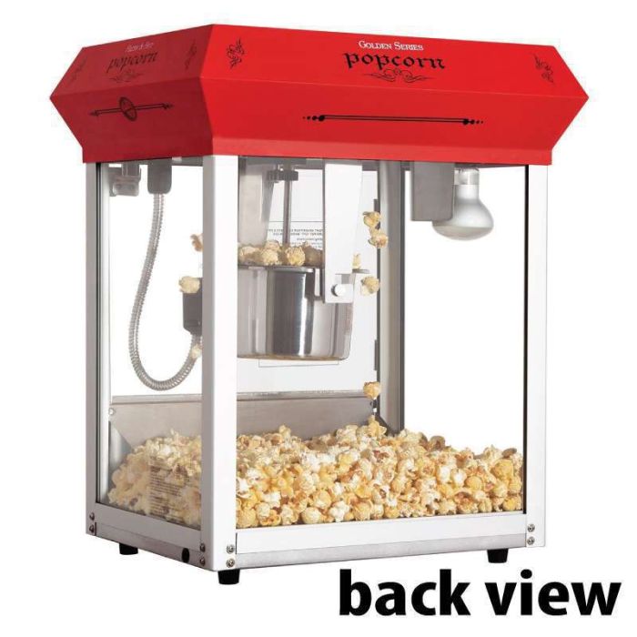 8oz Popcorn machine Table Top Unit RED 