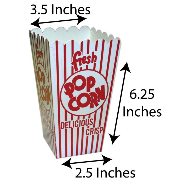 250 POPCORN SCOOP BOX - .74 OZ 