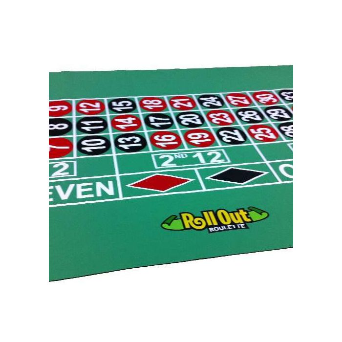 Roll Out Rubber Foam Table Top - Roulette