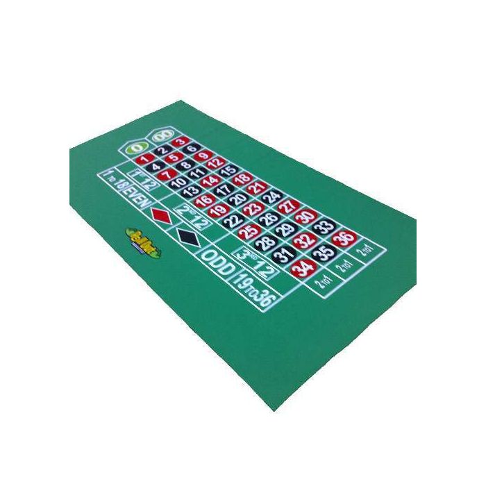Roll Out Rubber Foam Table Top - Roulette