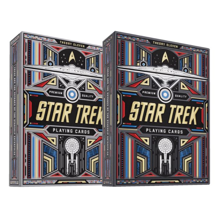 2 Pack Star Trek  by Theory11 Light Side & Dark Side 2-Deck Set