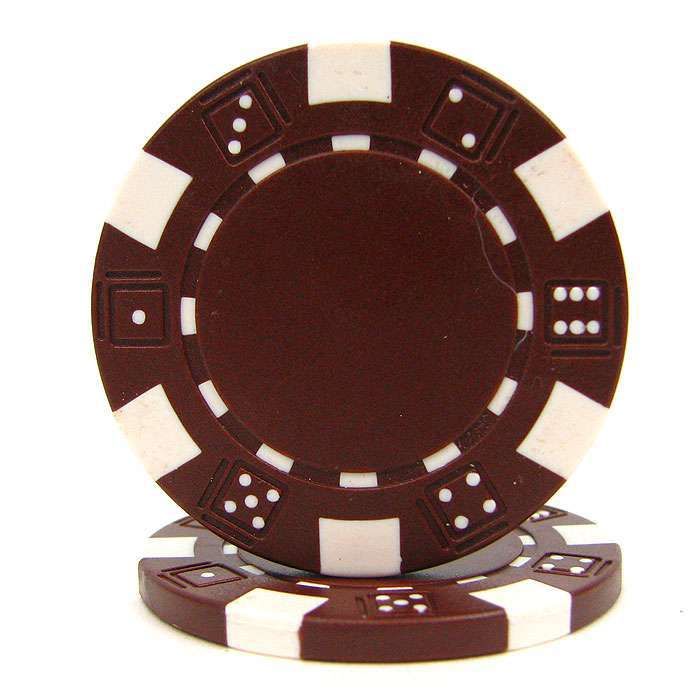 Striped Dice 11.5 gram : Sold by the roll