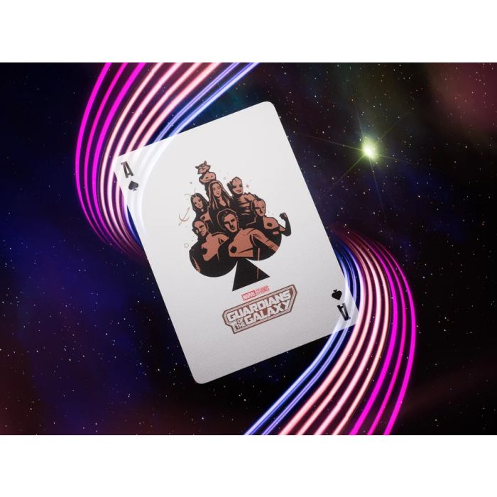 Guardians of the Galaxy Playing Cards by Theory11 Premium playing cards inspired by Marvel Studios’ 