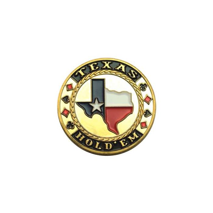 Poker Protector Card Guard Cover in Capsule :  Texas Holdem Map