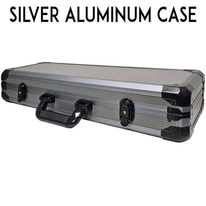 500 capacity : The Vault Heavy Duty Aluminum Poker Casino Chip Case