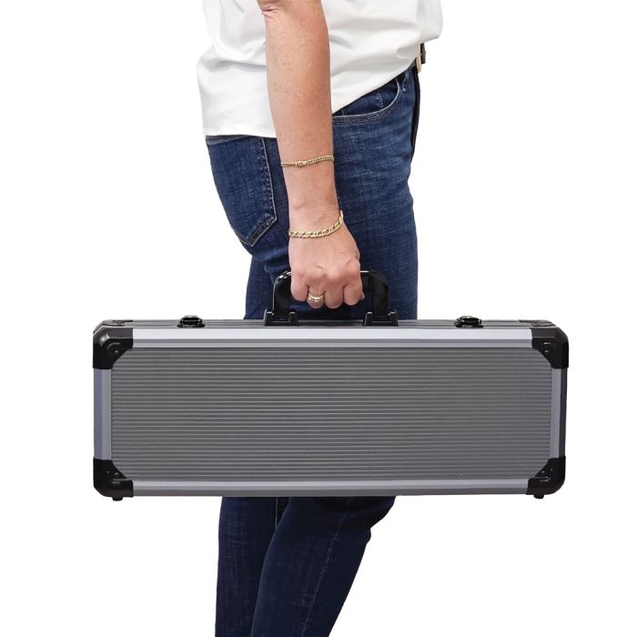 500 capacity : The Vault Heavy Duty Aluminum Poker Casino Chip Case
