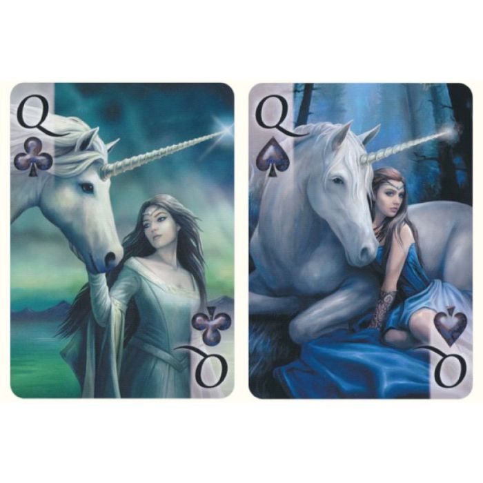 Bicycle Playing Cards ANNE STOKES Unicorn