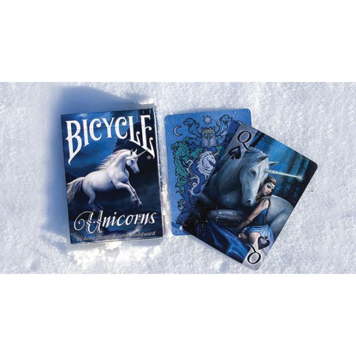 Bicycle Playing Cards ANNE STOKES Unicorn