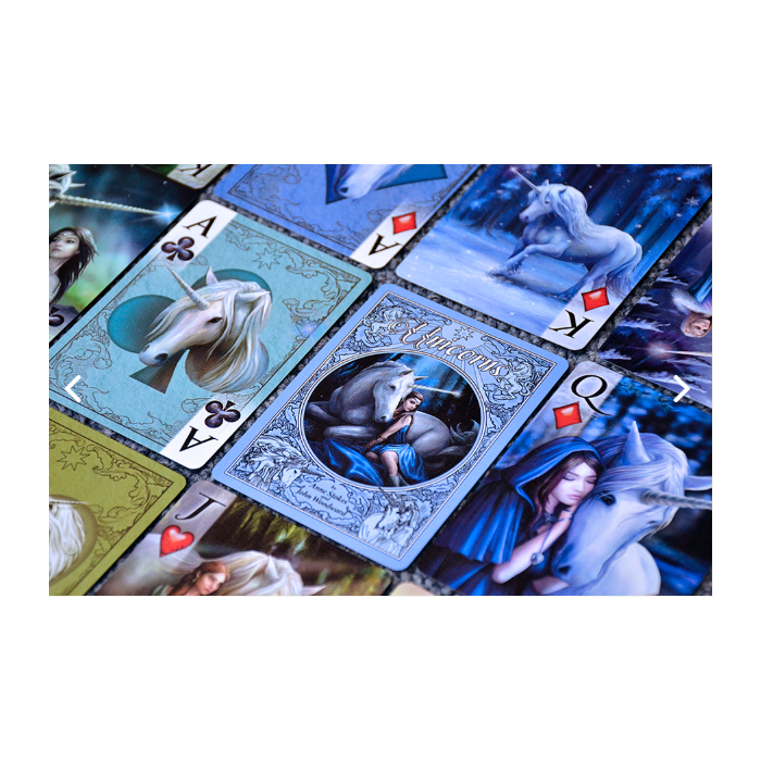 Bicycle Playing Cards ANNE STOKES Unicorn