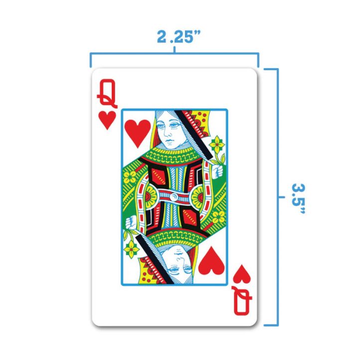 Copag WSOP 2025 Traditional Design Playing Cards – 100% Plastic Bridge Size Regular Index (Red, Single Deck)