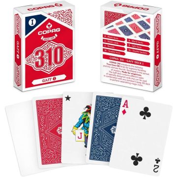 COPAG MAGIC SERIES - 310 Gaff I  Trick Playing Card Deck Paper Single Deck RED
