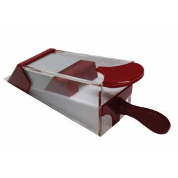 Casino Grade 8 Deck Blackjack and Baccarat Shoe Red