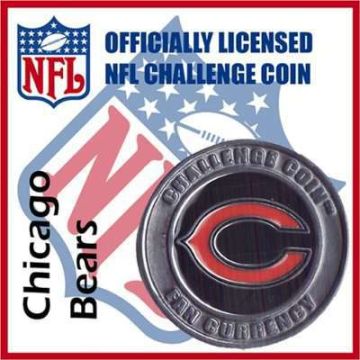 Poker Protector Card Guard Cover : NFL Chicago Bears