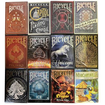 Bicycle Playing Cards Ultimate Collectible Bundle 12 Decks Total 