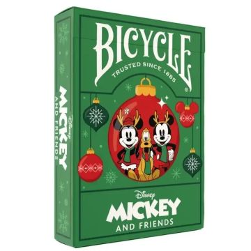 Bicycle Playing Cards Disney Mickey and Friends Holiday