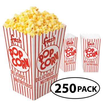 250 POPCORN SCOOP BOX - .74 OZ 