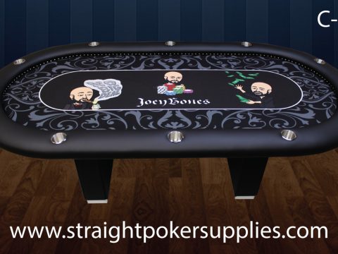 Custom Manhattan Poker Table C4