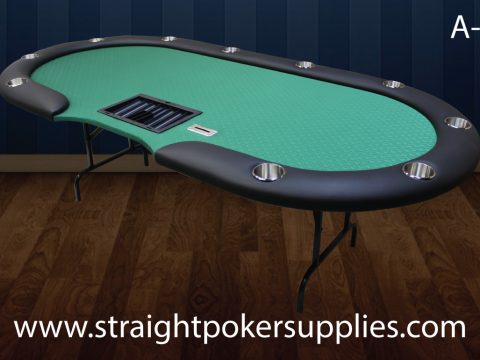 Poker Table with Green Speed Cloth