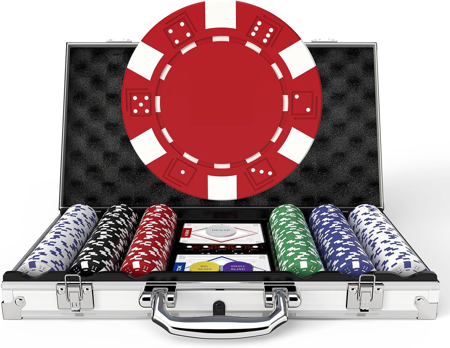 Average player... above average poker chips!